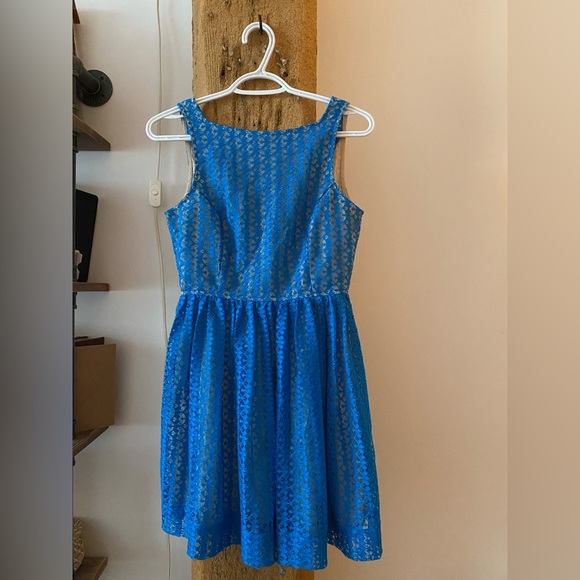American Apparel Talla Lace Skater Dress - Picture 1 of 6